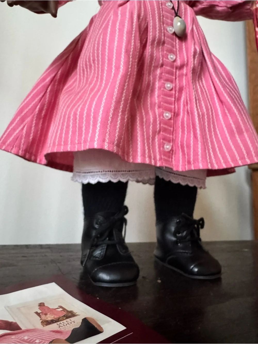 American Girl stand hairstyle bit